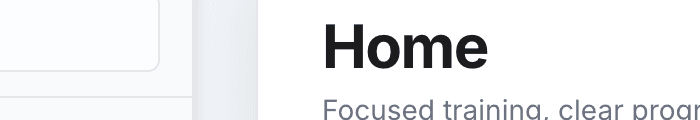 Ask AI entry point on the Worrkout client home feed
